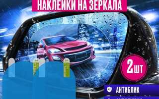 Как клеить пленку на зеркало от дождя с алиэкспресс