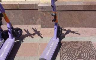 Как убрать подножку у самоката urent