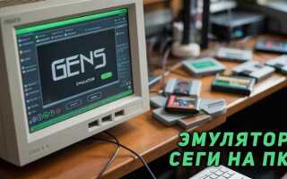 Как настроить джойстик на эмулятор сега gens
