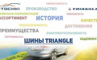 Шины triangle метка износа где