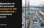 Как рассчитать количество автомобилей на 1000 жителей