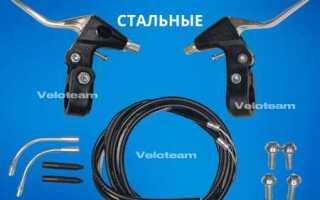 Тормоза v brake для велосипеда что это