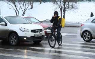 Куда жаловаться на курьеров на велосипедах