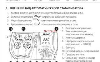 Как подключить прибор марка uniel