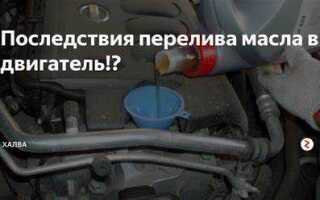 Что будет если не долить масло в двигатель