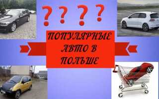 Какие машины делают в польше