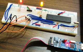 Atmel studio как прошить микроконтроллер