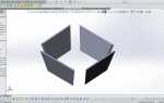 Как развернуть деталь в solidworks