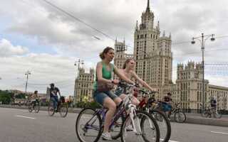 Где покататься на велосипеде в москве