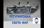 Как отрегулировать фары на ваз 2115