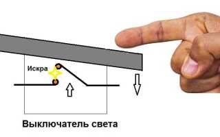 Как может выключатель сам включиться