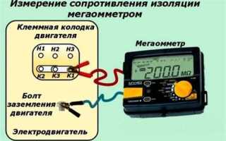 Замер сопротивления изоляции как делается