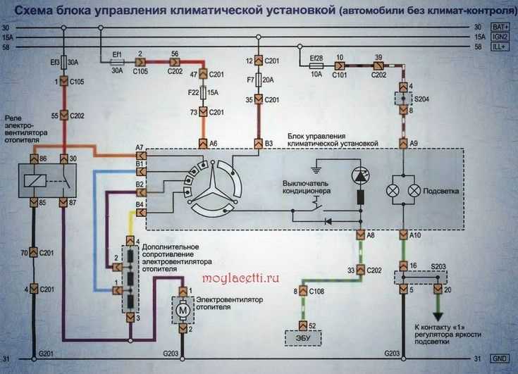 Подключение ходовых огней к питанию через реле