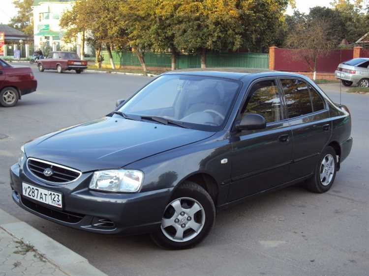 Индикаторы низкого давления в шинах Hyundai Accent