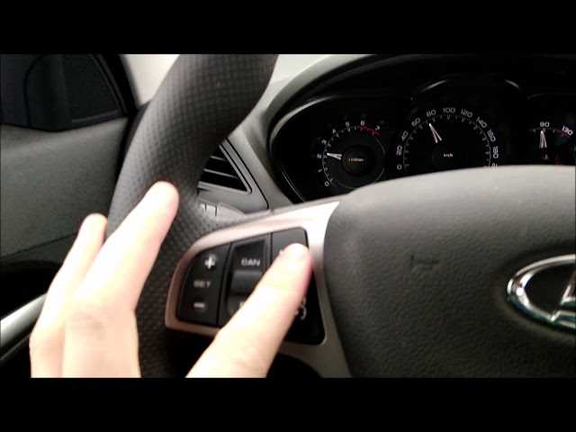 Как активировать круиз контроль на Mazda CX-7 пошагово