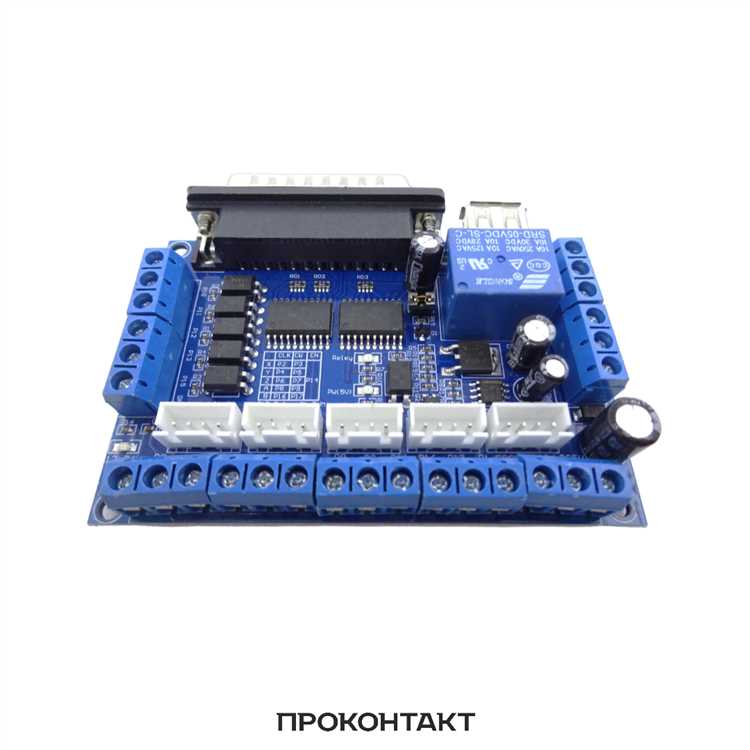 Конфигурация параметров порта в Mach3 через меню Ports and Pins