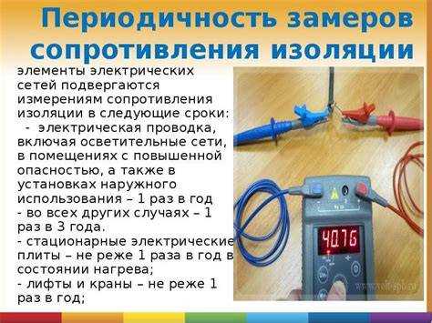 Как подготовить провода и оборудование перед проверкой