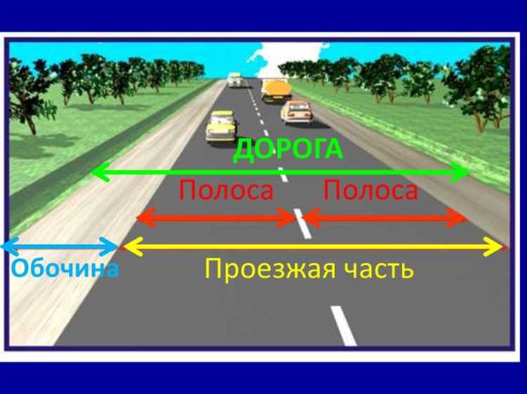 Сколько полос имеет проезжая часть