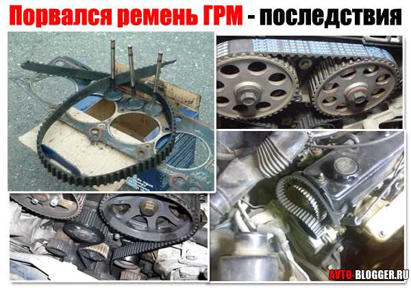 Что будет если порвется ремень грм