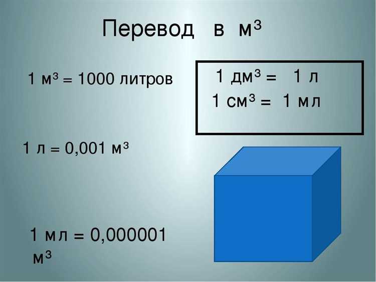 Типичные ошибки при переводе литров в кубометры