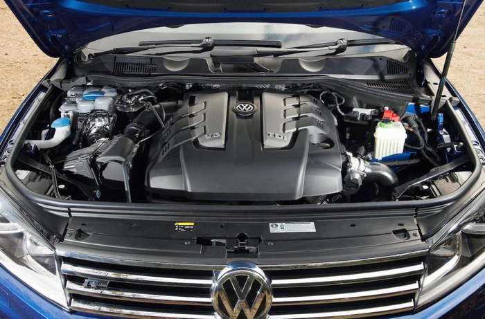 Дизельные моторы Volkswagen Touareg: мощность, крутящий момент и расход топлива