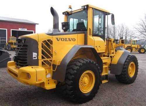 Погрузчик volvo l70f где находится vin